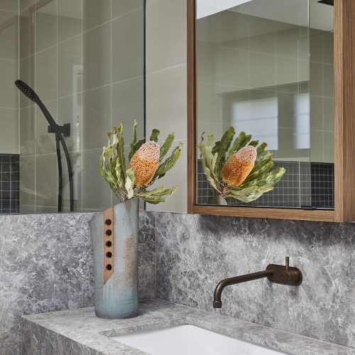 grigio venato bathroom