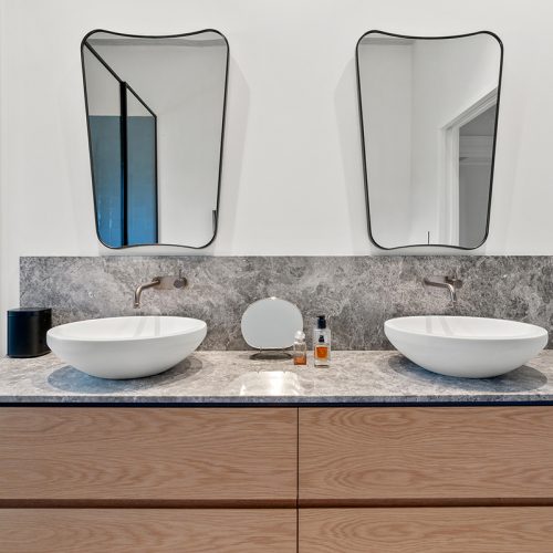 Limestone countertop